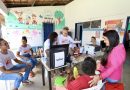 Moradores de Itinga lotam espaço da Escola Santa Rita para atendimentos e serviços