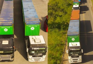 Ponte Salvador-Itaparica: Contêineres com equipamentos da China chegam na Bahia