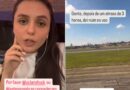 Monica Iozzi abandona voo após pane elétrica: “Muita admiração por quem ficou lá”
