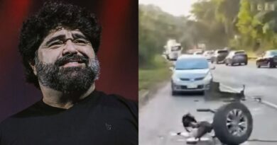 Cantor Fabiano Menotti sofre acidente de carro na BR-040 em Juiz de Fora