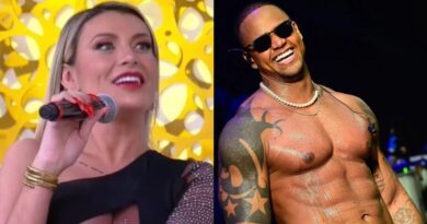 Andressa Urach relembra affair com Léo Santana e revela detalhe íntimo do pagodeiro: “Tive que tomar Buscopan”