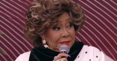 Alcione diz que vai “fazer uma macumbinha” para Trump em ao vivo na Globo: “Para deixar o Brasil em paz”