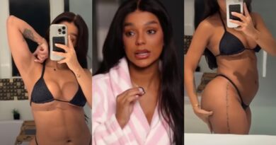 Brunna Gonçalves desabafa sobre mudanças no corpo após gravidez: “Olho no espelho e não me reconheço”