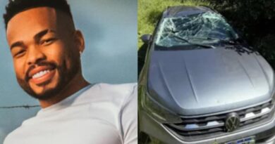 Cristian Bell escapa de acidente grave na estrada: “Senti um livramento”