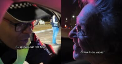 Polícia irá analisar caso de agente que pediu beijo a Caetano Veloso durante blitz