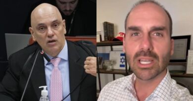 Moraes diz que Eduardo está no exterior para fugir da lei e adota cooperação internacional para notificar de denúncia