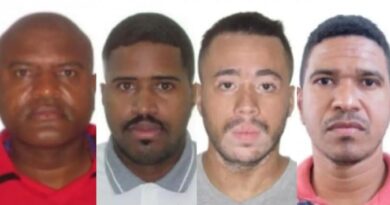 Polícia Federal divulga fotos de quatro foragidos suspeitos de assaltos a bancos pela Bahia