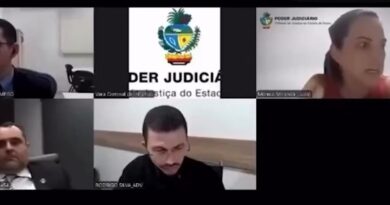 VÍDEO: Juíza brinca ao reencontrar preso em audiência: “Aqui de novo?”
