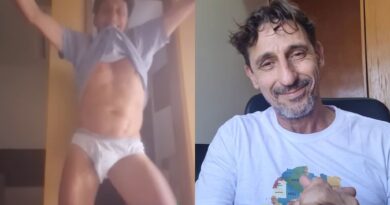 VÍDEO: Ex-ator da Globo comemora condenação de Bolsonaro com vídeo dançando de cueca
