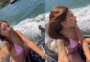 VÍDEO: Ludmilla é multada após pilotar jet ski sem colete e habilitação