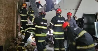 VÍDEO: Explosão e desabamento em restaurante do chef Henrique Fogaça deixam três feridos