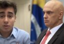 Moraes mantém sem decisão pedido de Nikolas Ferreira para visitar Bolsonaro há mais de dois meses