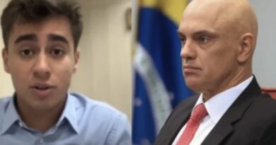 Moraes mantém sem decisão pedido de Nikolas Ferreira para visitar Bolsonaro há mais de dois meses