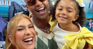 Lore Improta se declara para Léo Santana em dia de gravação de DVD: “Inesquecível”