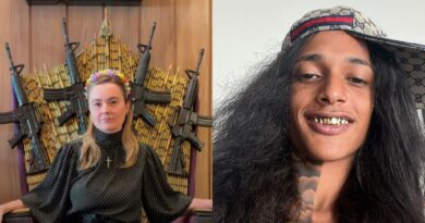 Oruam comenta foto de Júlia Zanatta com fuzis e deputada rebate com PL Antifacção