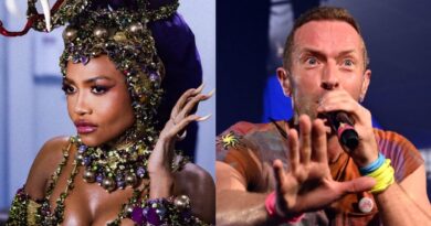 Gaby Amarantos fala sobre rumores de affair com Chris Martin e visita do artista: “Troca muito especial”