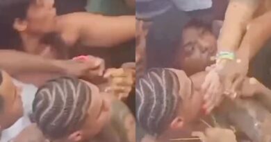 VÍDEO: veja momento em que o rapper MC Cabelinho sofre tentativa de furto no Pelourinho