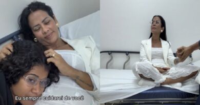 VÍDEO: Mãe de influenciadora Sheuba é diagnosticada com câncer