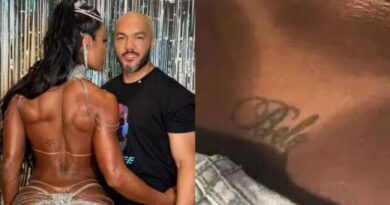 Fim de uma era: Gracyanne Barbosa remove tatuagem íntima em homenagem a Belo