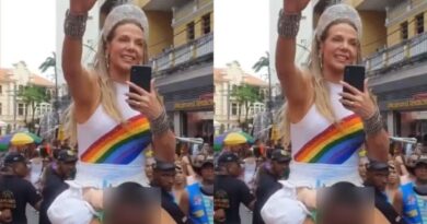 VÍDEO: Carla Perez se pronuncia após ser acusada de racismo por subir nos ombros de segurança negro no Carnaval