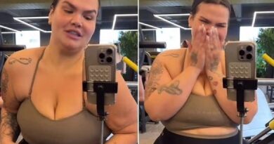 VÍDEO: Thais Carla posa nua e surpreende ao mostrar antes e depois após perder 85 kg