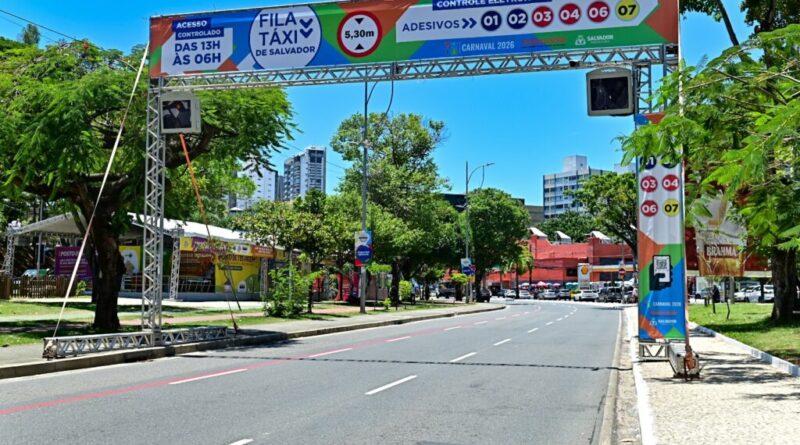 Carnaval 2026: portais de controle de acesso de veículo começam a funcionar a partir desta quinta-feira (12)