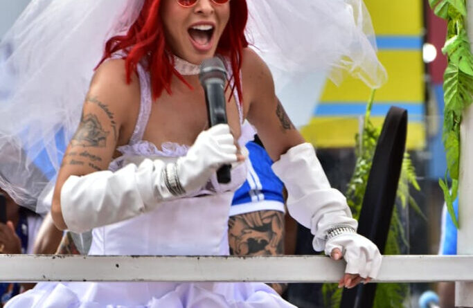 Trio Aline Rosa no Campo Grande