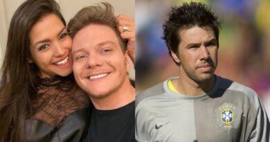Justiça dos EUA determina pagamento de dívida da empresa do ex-goleiro Doni a Michel Teló e Thaís Fersoza