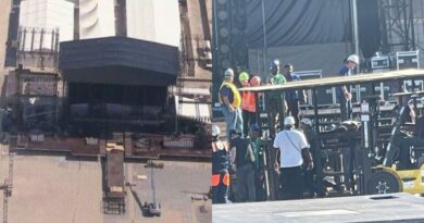 Trabalhador morre durante montagem de palco para show de Shakira no Rio de Janeiro