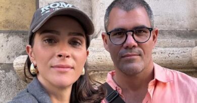 Esposa de Juliano Cazarré faz reflexão na web após ator ser criticado por lançar curso para homens: “Reinvenção”