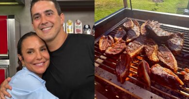 Ivete Sangalo curte folga em Juazeiro com churrasco na companhia de André Marques