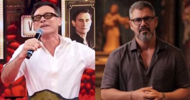 VÍDEO: Enrique Diaz alfineta Juliano Cazarré em programa da Globo após curso para homens