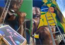 Após separação, Virginia é apagada de mural dedicado à Vini Jr.