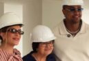 Lore Improta e Léo Santana visitam construções de UTIs das Obras Sociais Irmã Dulce após doação com Noite da Aclamação