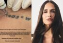 Carol Peixinho compartilha processo de remoção de tatuagem