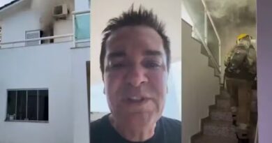 Incêndio atinge casa de Regis Danese em Minas Gerais e cantor desabafa: “O inimigo se levantou”