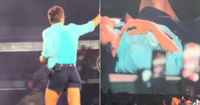 VÍDEO: Harry Styles passa mal após engasgo durante show na Inglaterra