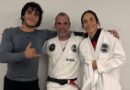 Ivete Sangalo surge em treino de jiu-jistu com Marcelo em academia de Salvador