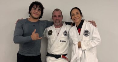 Ivete Sangalo surge em treino de jiu-jistu com Marcelo em academia de Salvador
