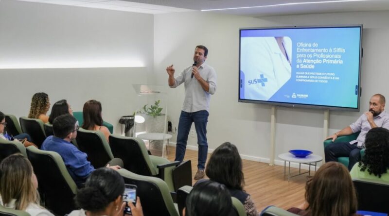 Profissionais da Atenção Primária participam de oficina para fortalecer enfrentamento à sífilis em Salvador