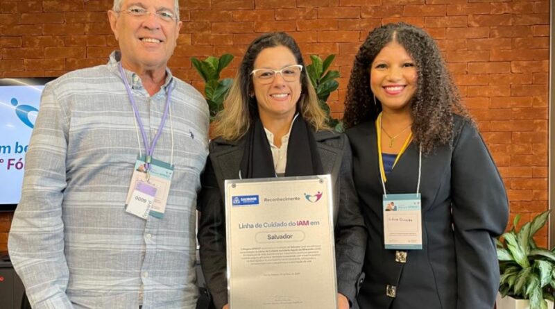 Saúde de Salvador é reconhecida nacionalmente por excelência na Linha de Cuidado do Infarto Agudo do Miocárdio