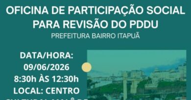 Oficina do PDDU em Itapuã convida moradores a contribuir com o futuro urbano de Salvador  