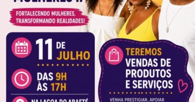 Feira de Empreendedorismo do Projeto Rede Mulheres II acontece neste sábado (11) na Lagoa do Abaeté  